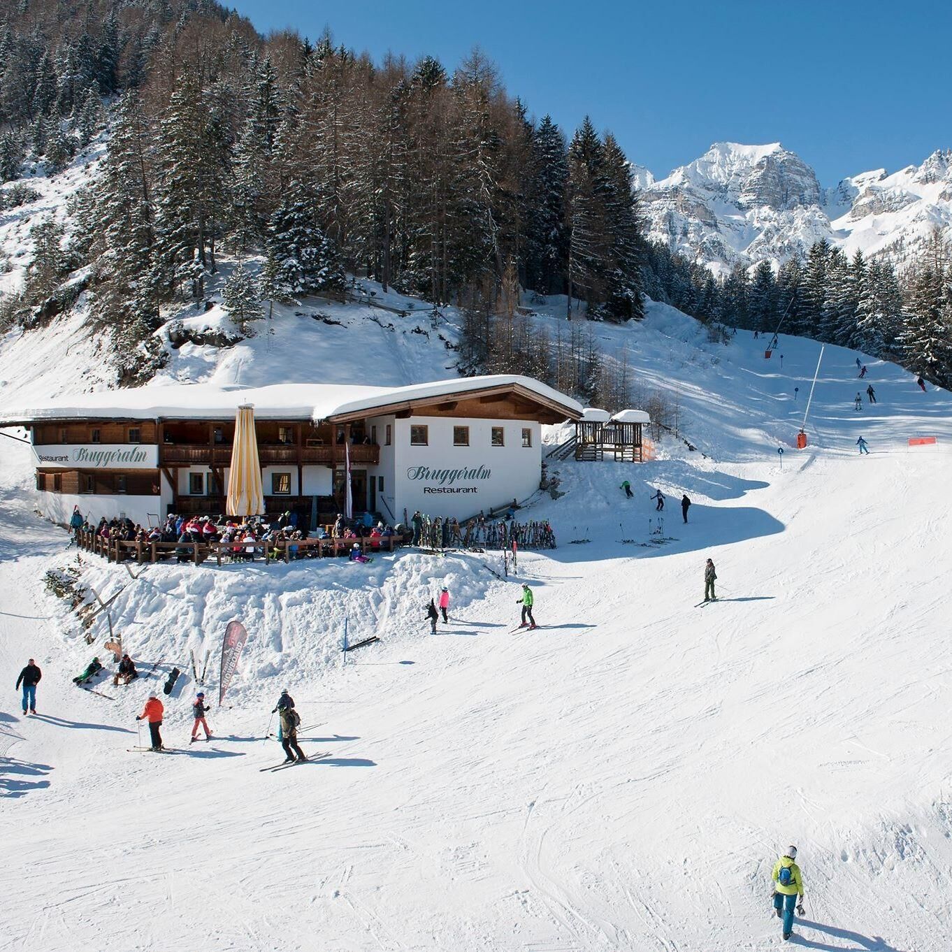 Bruggeralm 1.351m - Winter
