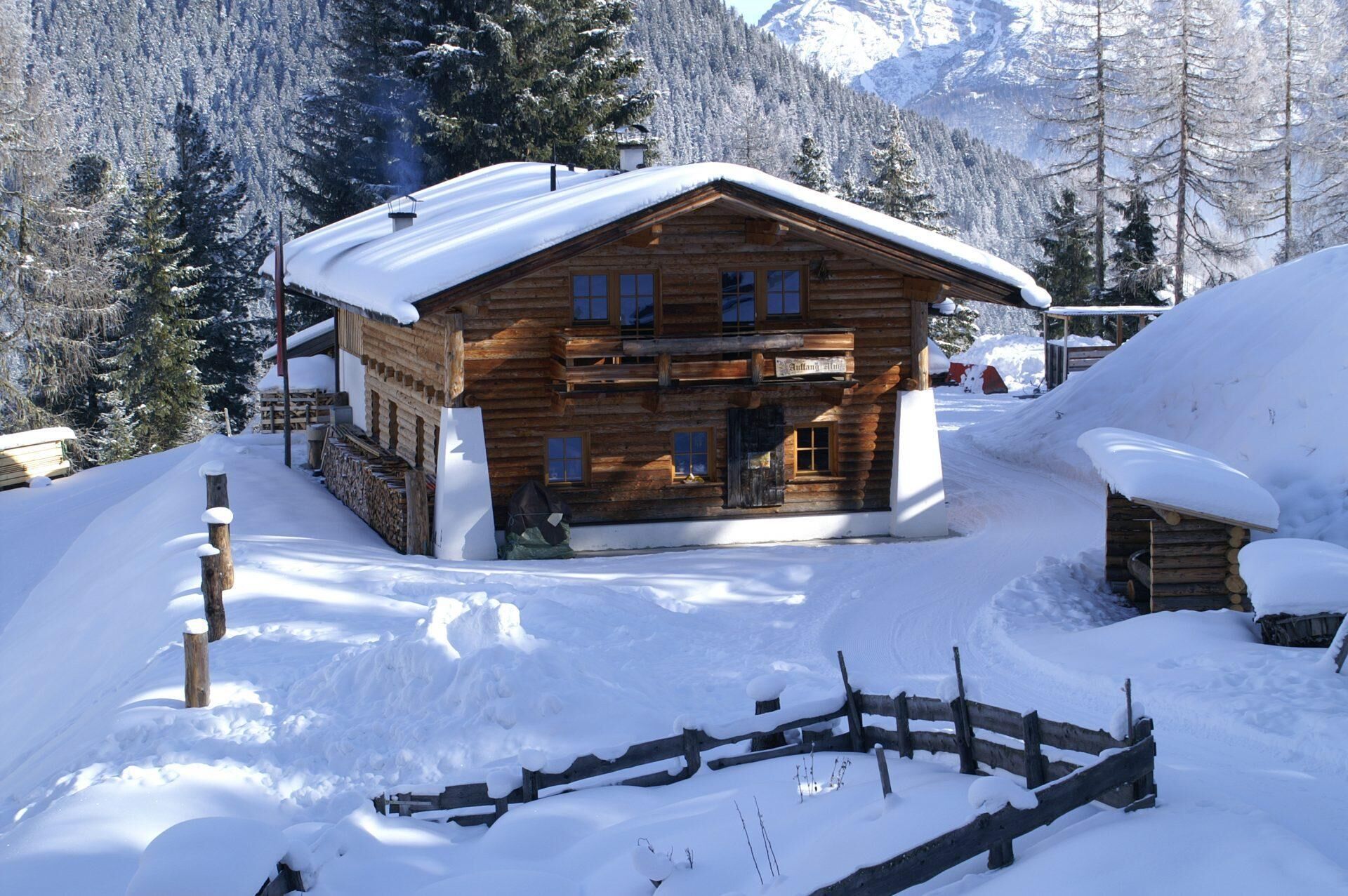Auffangalm Winter 1