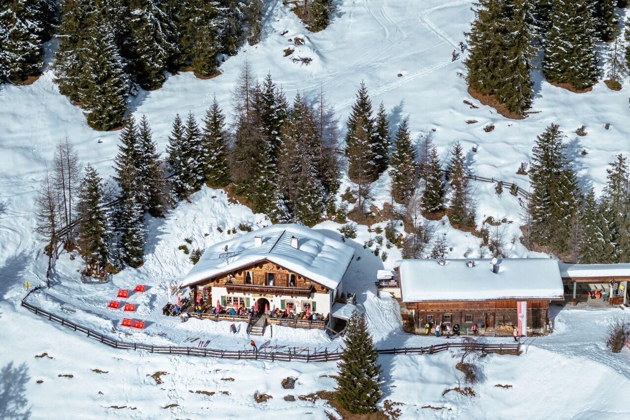 Galtalm 1.680m - Winter Luftaufnahme