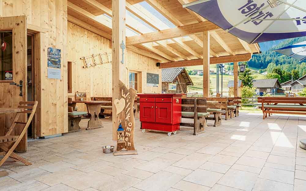 Kampler Seestube Terrasse
