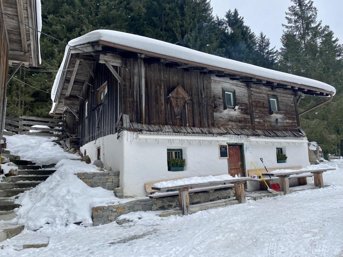 Tschangelairalm 1.410m - Winter