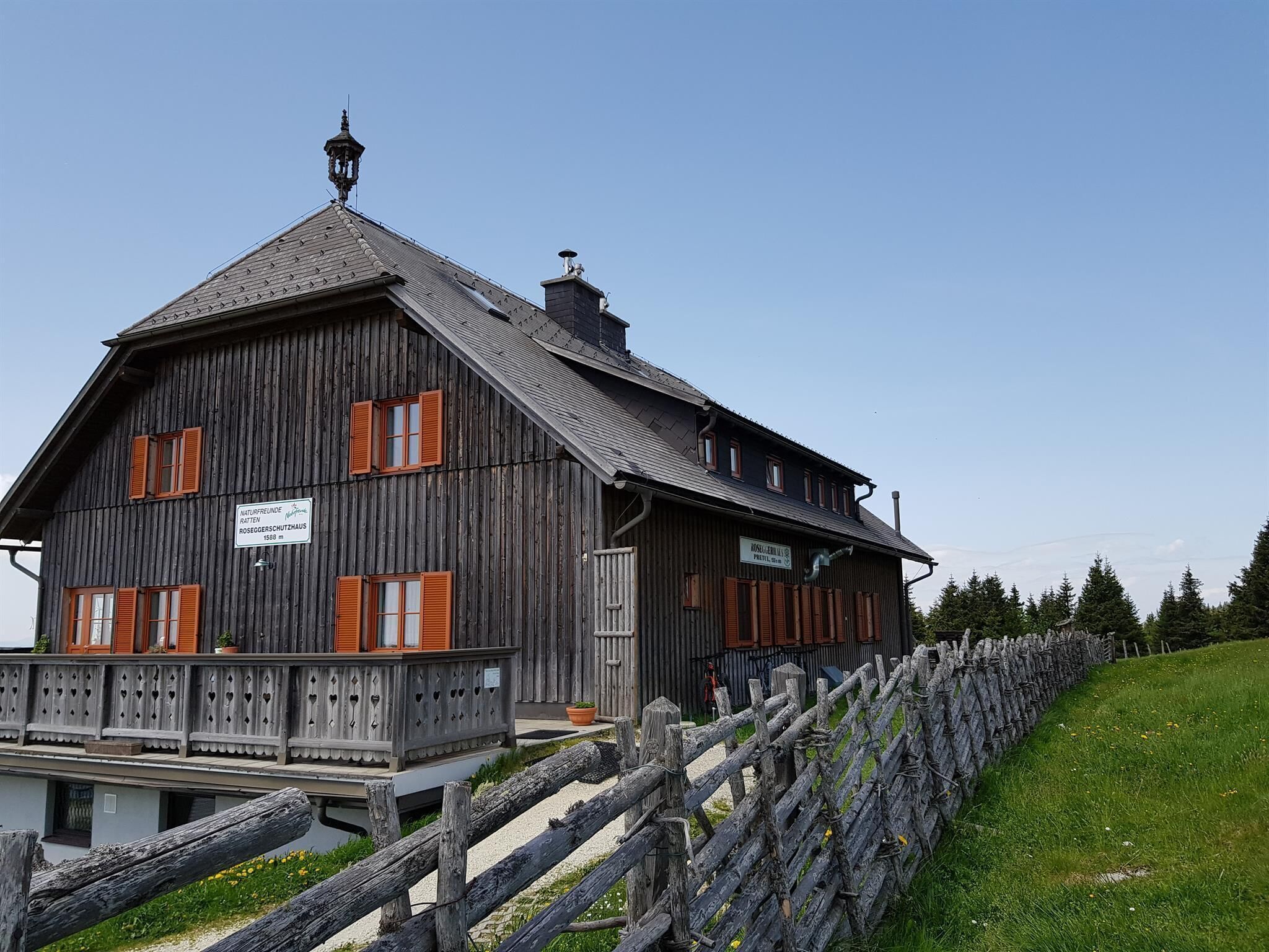 Foto zur Tour: alpannonia Zubringer Ratten - Roseggerhaus auf der Pretul