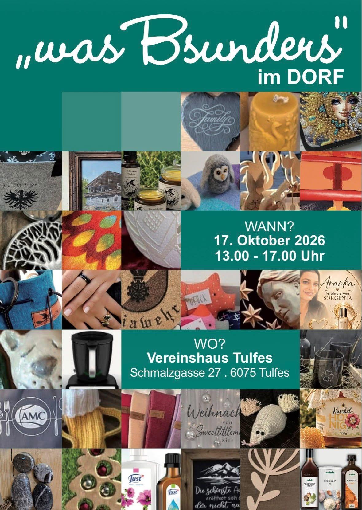 Ausstellung: „Was Bsunders im Dorf“