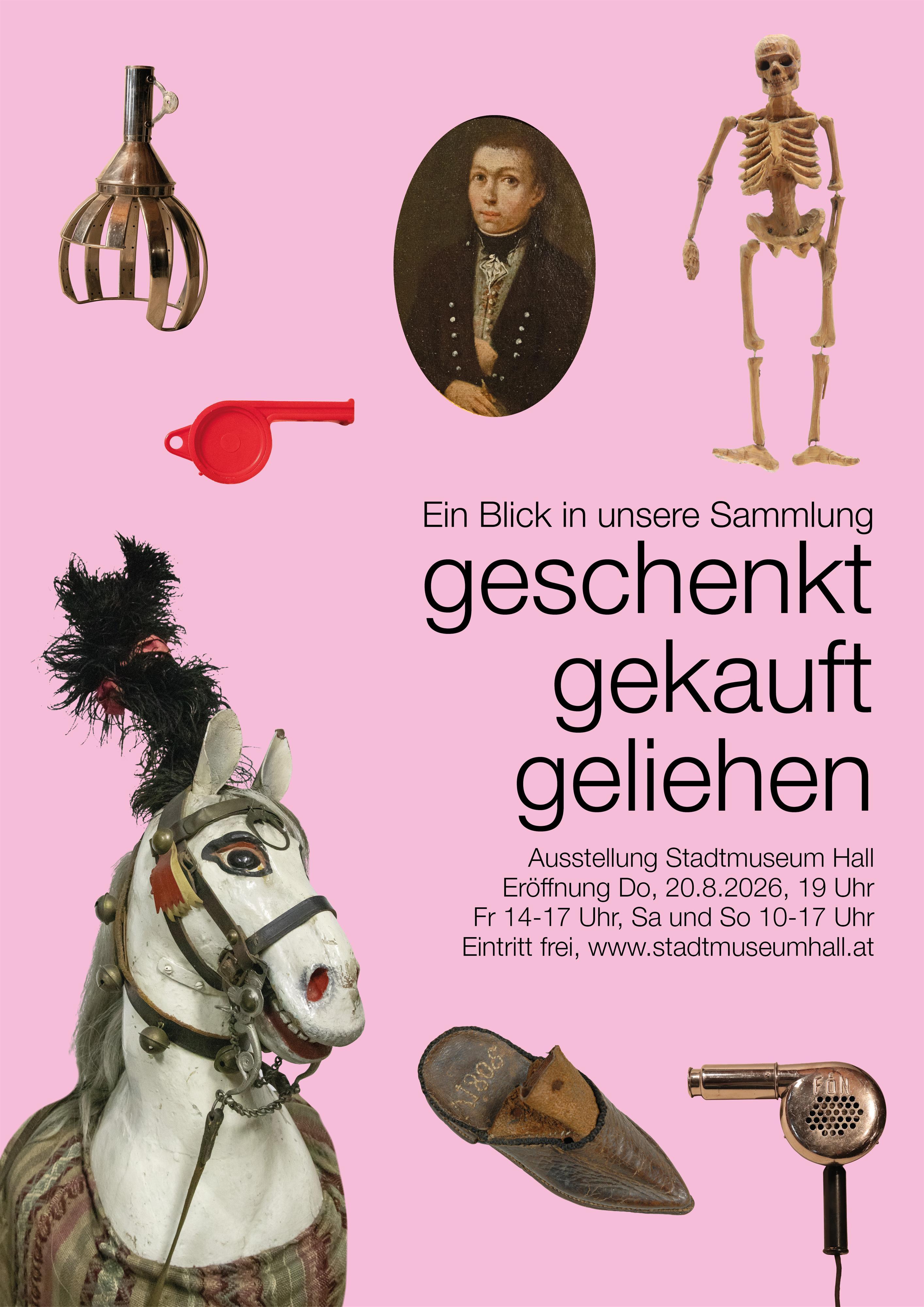 Ausstellung: geschenkt, gekauft, geliehen