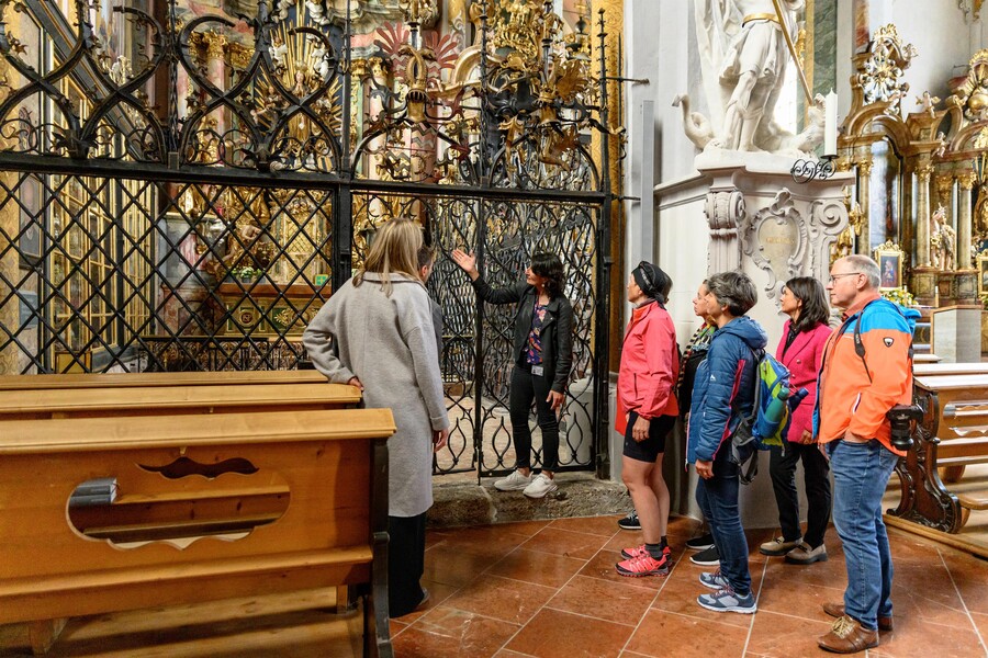 Stadtpfarrkirche Hall Waldaufkapelle Stadtführung