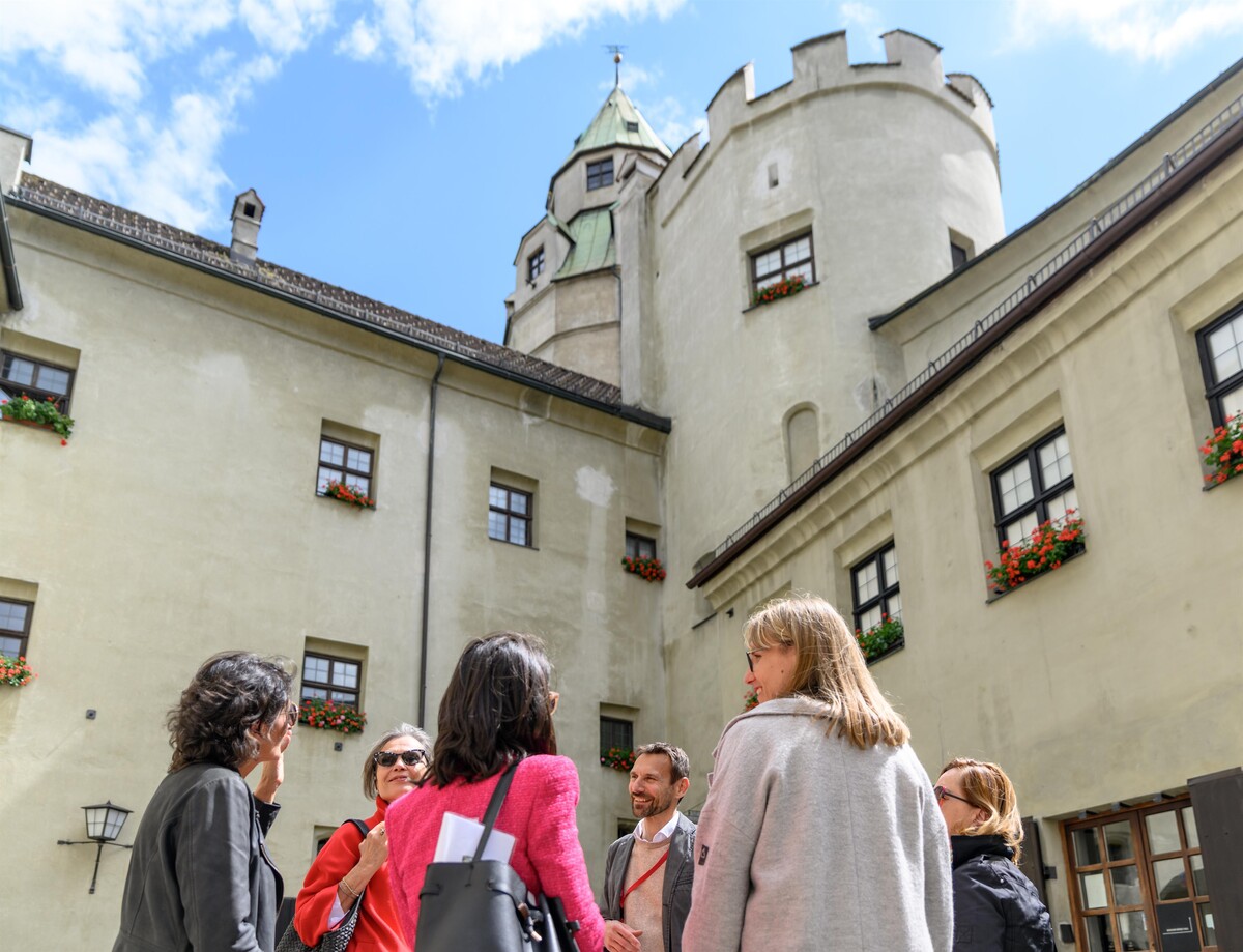 Stadtführung Hall in Tirol_Münzerturm Burg Hasegg
