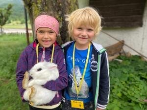 Familienführung am Bauernhof