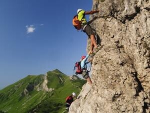 Alpinklettern, Hochtouren, Klettersteige