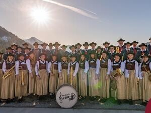 Platzkonzert der Musikkapelle Grän