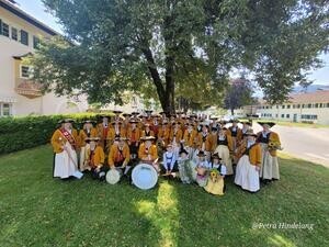 Platzkonzert der Musikkapelle Nesselwängle