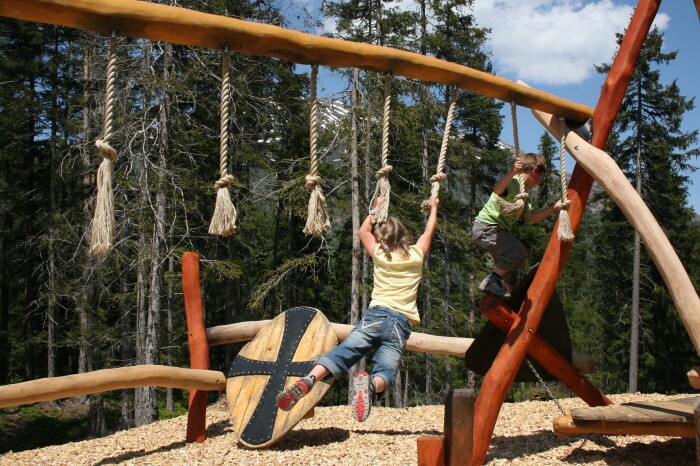 Abenteuerspielplatz beim Naturparkhaus